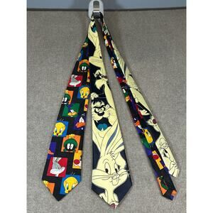 Lot of 2 Looney Tunes Ties